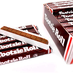 Tootsie Roll Bars 2.25 oz bars, classic chewy chocolatey bite.