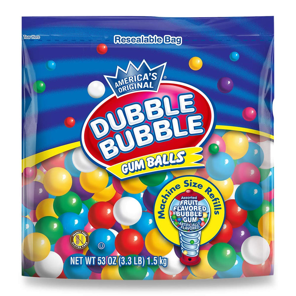 Tootsie Roll Dubble Bubble gumballs bulk collection for home gumball machines.