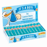 Tootsie Roll Dubble Bubble It's a Boy blue cigar box for gender reveal celebrations