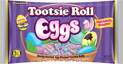 Tootsie Roll Eggs, individually wrapped, easy snacking and gifting.