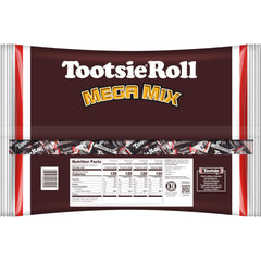 Tootsie Roll Mega Mix varied shapes keep candy interesting for snacking