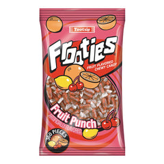 Tootsie Roll Red Frooties bag front view, ideal for party favors and snack bowls.