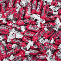 Tootsie Roll Strawberry Frooties nutrition label view for quick calorie awareness.