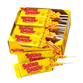 Tootsie Roll Sugar Daddies Milk Caramel Pops 24-pack, creamy caramel on the go