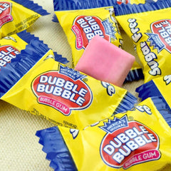 Tootsie Roll Sugar Free Dubble Bubble bag label highlights Kosher and gluten-free