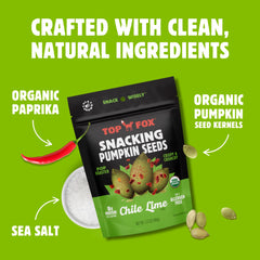 Top Fox Organic Farm origin—regenerative, American-grown pumpkin seeds