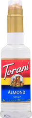 Glass of cold brew enhanced by Torani Almond Syrup for a subtle almond twist