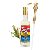 Torani Cane Sugar Syrup bottle for café-style flavoring at home