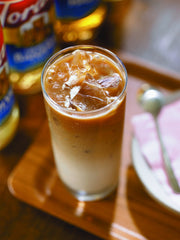 Torani Hazelnut Syrup enhances coffee or milkshakes with creamy hazelnut aroma.