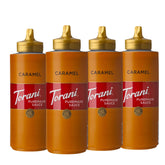 Torani Puremade Caramel sauce bottle ready for rich dessert flavor
