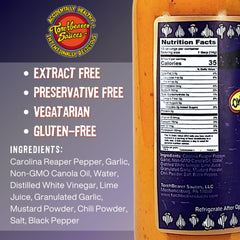 Torchbearer Garlic Reaper bottle side view with rich color