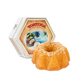 TORTUGA Coconut Rum Cake 16oz wrapped for gifting and celebrations.