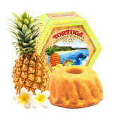 Tortuga Hawaiian Pineapple Rum Cake packaging, premium gift option.