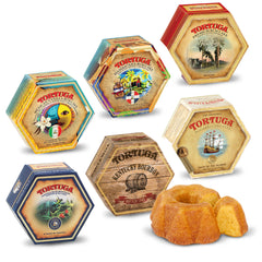 TORTUGA Provenance Rum Cake Kentucky Bourbon slice, great for gifting and holiday gatherings
