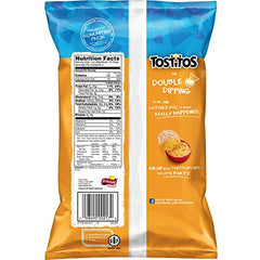 Crispy Rounds chips beside a bowl of salsa, ideal for dipping.