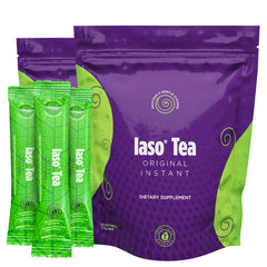 Total Life Changes Iaso Instant Tea Original sachet packaging for on-the-go cleanse