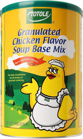 Totole granulated chicken flavor base front packaging shows convenient 2.2 lb size for quick meals