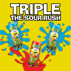TOXIC WASTE Slime Licker 2.0 pack front shows the convenient 3-pack for sharing.