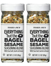 Trader Joe's Everything Bagel Seasoning bottle for flavorful meals.