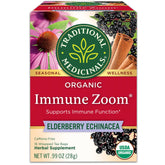 Traditional Medicinals lemon echinacea throat coat tea bags for throat comfort.