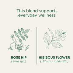 Traditional Medicinals organic certification seals emphasize sustainability and quality