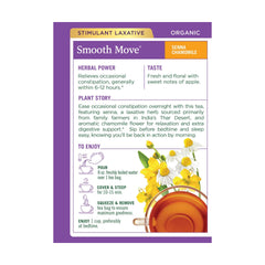 Traditional Medicinals chamomile tea bags inside the box, wrapped for convenient, soothing moments.