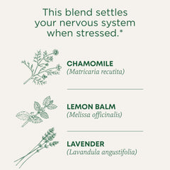 Traditional Medicinals organic tea leaves close-up from Bulgaria and Egypt