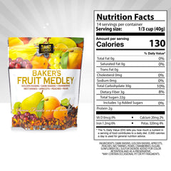 Traina Home Grown Baker’s Fruit Medley cranberries add tart sweetness to cereals