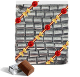 TREATBASKET Milk Chocolate Nuggest bulk pack in silver wrap, ideal for gifting