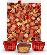 TreatBasket Reeses miniature cups in a Valentine foil-pack, ready for sharing.