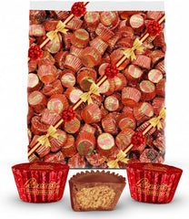 TreatBasket Reeses miniature cups in a Valentine foil-pack, ready for sharing.