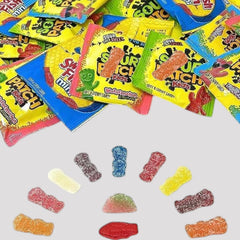 Treatizo individually wrapped candies for mess-free, on-the-go enjoyment.