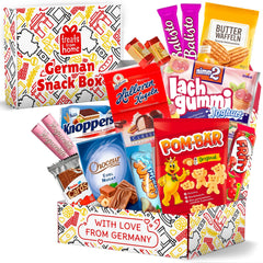 Treats from Home German chocolate assortment highlights rich flavors.