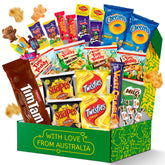 Treats from Home mega box display: 29 Aussie snacks for gifting