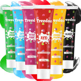 Treedoa 6-color gel set cap close-up for precise color control