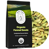 Tribal Trail fennel seeds in a recyclable kraft bag ready for cooking.