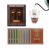TRIBO coffee single-serve pour-over pack for easy travel brewing