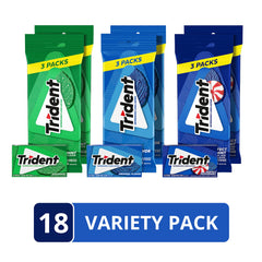 Trident Perfect Peppermint gum pack with bold mint flavor