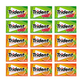 Trident Watermelon Twist bulk-pack front view for on-the-go fresh breath.
