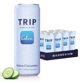 TRIP Lightly Melon Cucumber can, refreshing, low-calorie mocktail for any moment