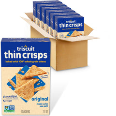 Triscuit Thin Crisps Original box set for bulk snacking at home