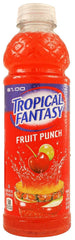 Tropical Fantasy Fruit Punch bottle front for on-the-go refreshment.