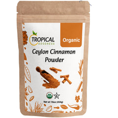 Tropical Goodness Ceylon Cinnamon powder in packaging for everyday cooking