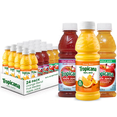 Tropicana orange juice 10oz bottle for refreshing on-the-go hydration and vitamin C