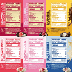 Tru Fru Variety Pack on display highlights diverse, ready-to-sample flavor assortment.