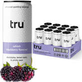 Tru Refresh Seltzer prickly-pear can highlighting caffeine-free hydration