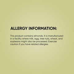 TRUBAR plant-based ingredients shot highlights almonds and cassava for clean nutrition.