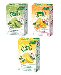 True Citrus Lemon Kit packaging with 32-lemon sachets for everyday flavoring.