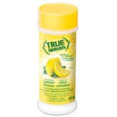TRUE CITRUS Lemon Shaker jar for quick seasoning with crystallized lemon flavor
