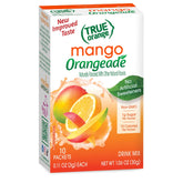True Citrus Orange Mango Orangeade packets 10-count for convenient, on-the-go hydration